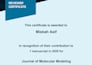 proofread chemistry thesis, articles, dissertations, and proposals